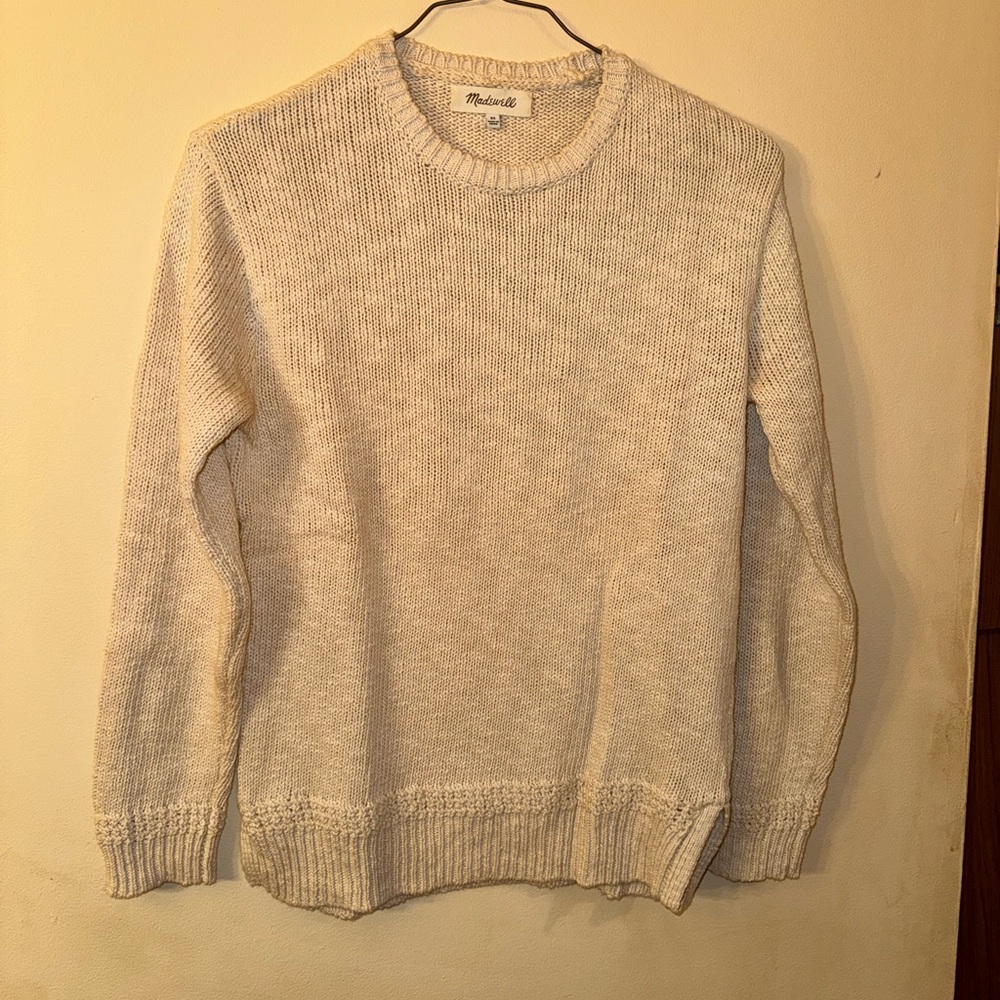 Madewell Men’s Cotton/Linen Sweater, X-Small